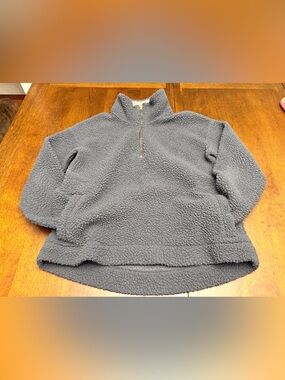 Old Navy Women’s Sherpa Fleece Quarter-Zip / S